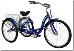 Schwinn Meridian Adult 26-Inch 3-Wheel Bike